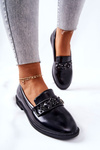 Shoes With Decorative Strap Black Valisso 