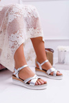 Women's Sandals On Anchor Elegant Silver Meryl