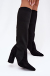 Women's Heeled Boots Black Yserine