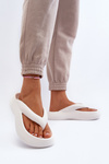 Women's Foam Flip Flops White Roux