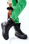 Women's Snow Boots Black Monile