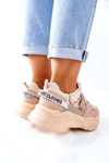Women’s Sport Shoes Sneakers Beige Katerini