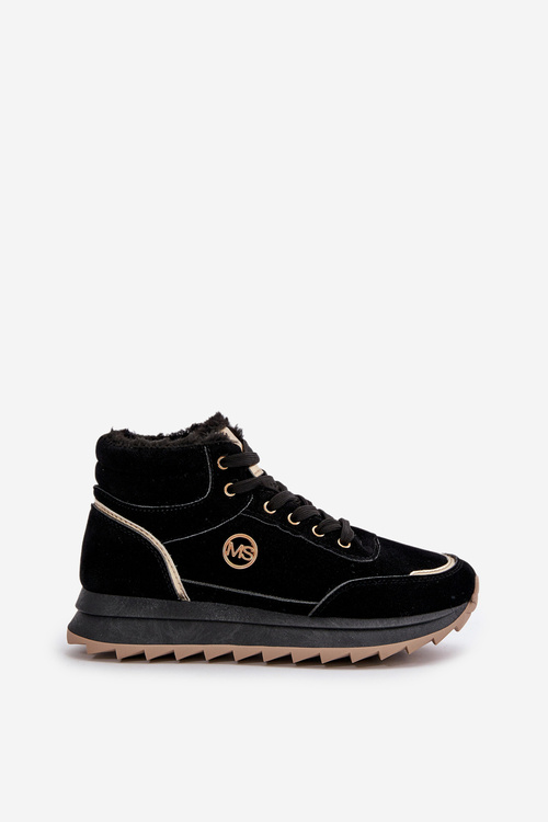 Boots Sports Shoes Women's Insulated On Platform Black Ariatte