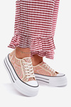 Low Women's Sneakers On Platform Pink Melina
