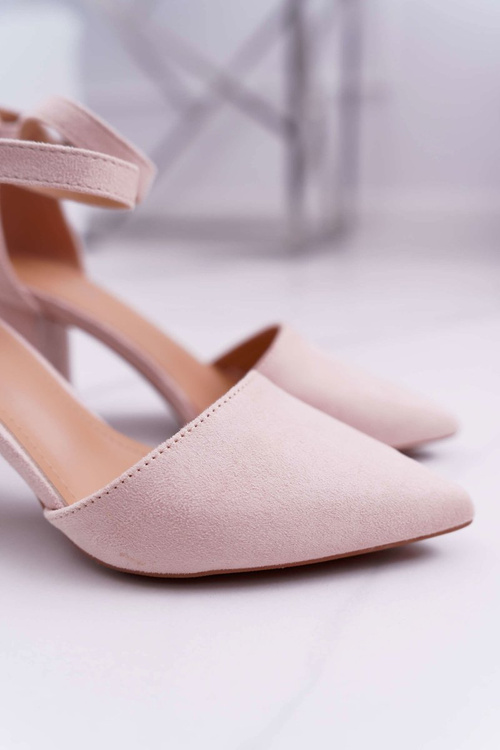 Women's Stiletto pumps Beige Elegante