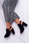 Women's Stiletto Sandals Open Toe Black Montree