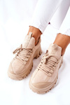 Women’s Sport Shoes Sneakers Beige Miles
