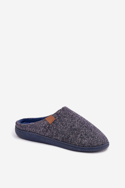 Men's Slippers Navy Blue Serevan