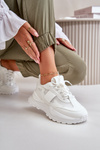 Women's Platform Sneakers White Nevelaine