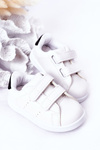 Children's Sneakers With Velcro White-Black California