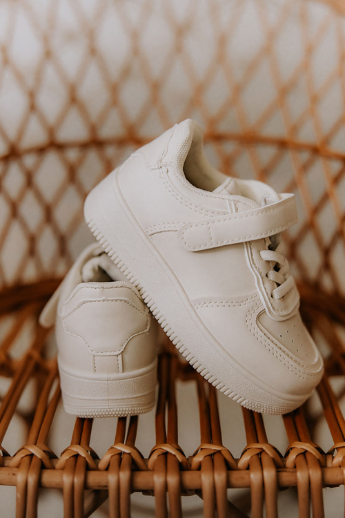 Children's Sport Shoes With Velcro Beige Elike