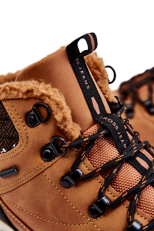 Botki Buty Trekkingowe Męskie Ocieplane Camel Cross Jeans KK1R4021C