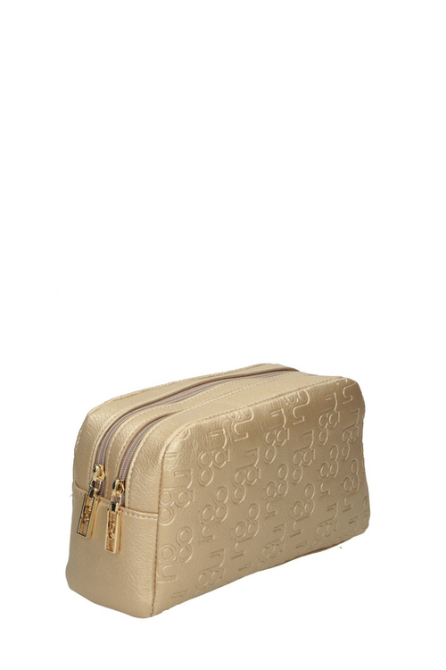 Classic Cosmetic Bag NOBO L0150-C023 Gold