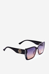 Women's Classic Sunglasses with Decorative Details UV400 Black