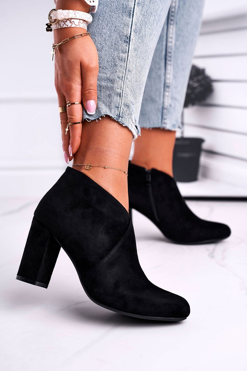 Women’s Boots On High Heel Sergio Leone Black BT498
