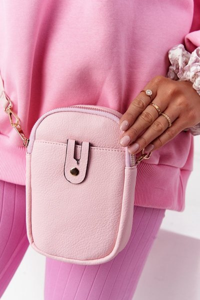 Small Women's Waist Sachet Cross Bag Amsterdam Pink