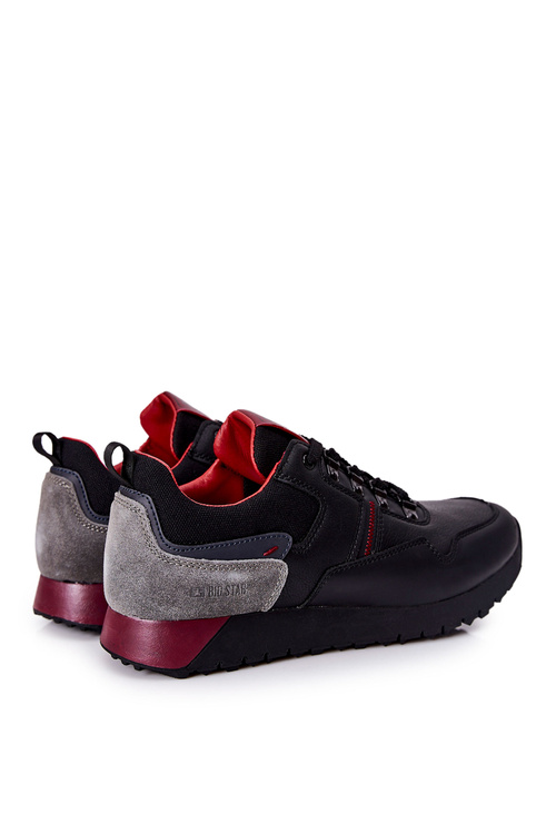 Buty Sportowe Memory Foam Big Star Czarne II174090