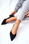 Suede Pumps On A Block Heel Black Rossie