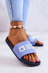 Women's Slippers Big Star JJ274A526 Blue