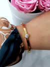 Women's Steel Bracelet With Zirconia Gold Gemma