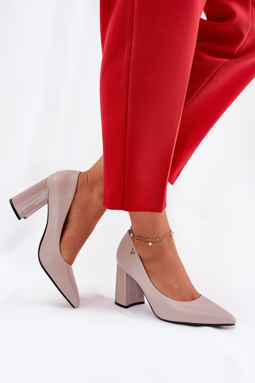 Elegant Heels On A Heel Vinceza 62220 Gray