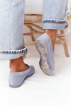 Suede Loafers Sergio Leone MK722 Blue