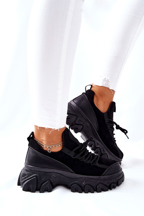 Women’s Sport Shoes Sneakers Black Miles