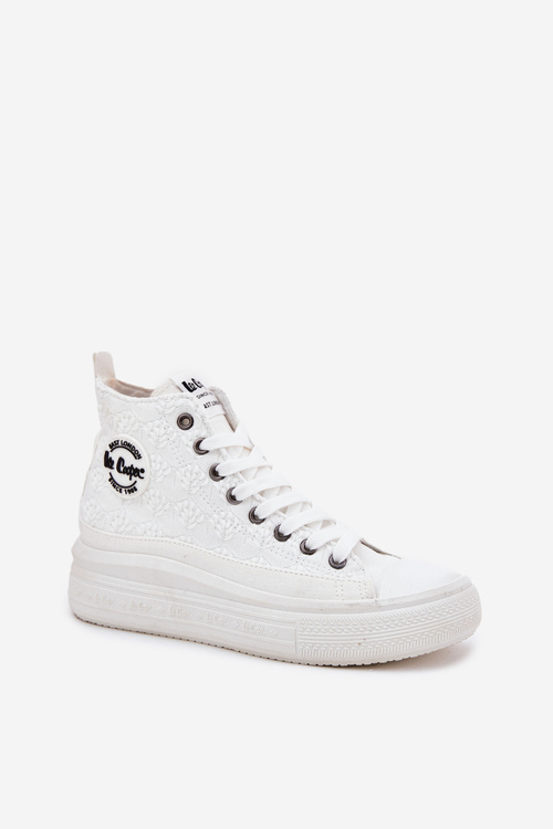 Women's Platform Sneakers Lee Cooper LCW-25-44-3209L White