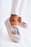 Tenisówki Trampki Damskie Slip-On Szare Venira
