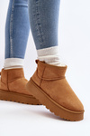Women's Snow Boots on Platform Camel Pirette
