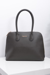 Women's Large Dark Grey Classic Handbag