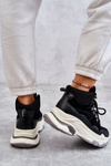 Women's High Sport Shoes GOE KK2N4098 Black