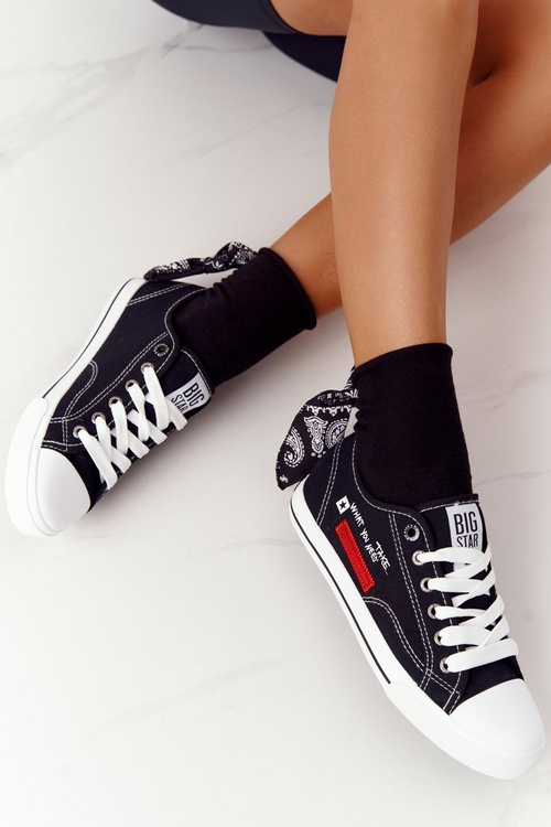 Trampki Klasyczne Niskie BIG STAR Czarne FF274082