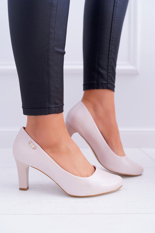 Women's Sergio Leone Pink Pearl Orsola pumps
