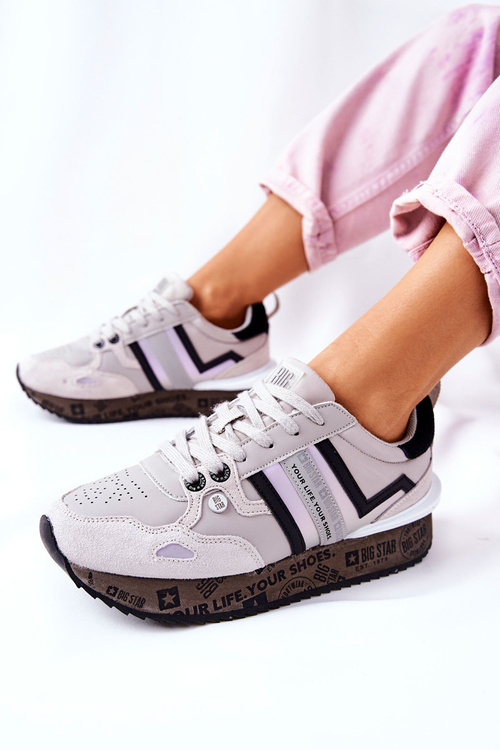 Women's Sports Shoes Big Star II274297 Grey
