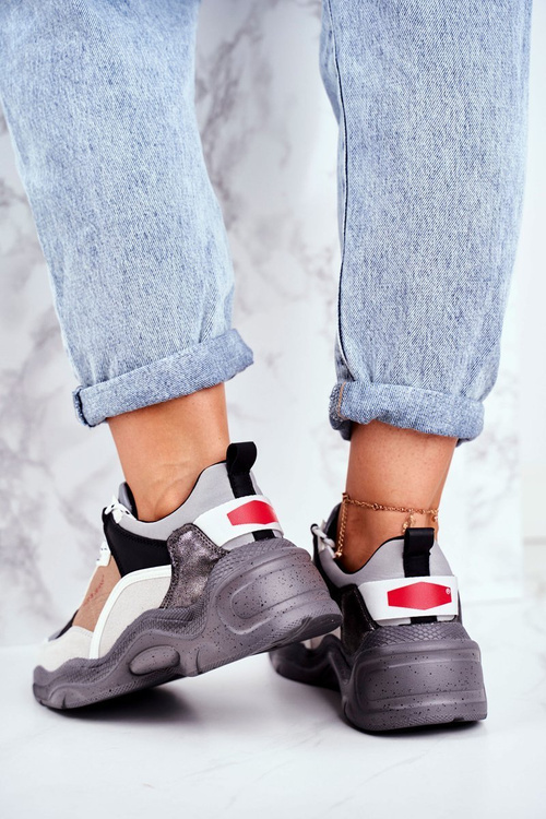 Women's Sport Shoes Cross Jeans Grey GG2R4037