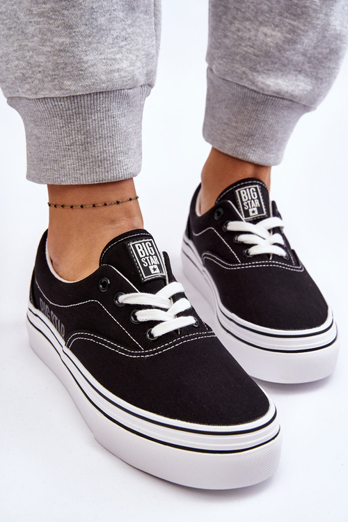 Women's Platform Sneakers Big Star LL274230 Black