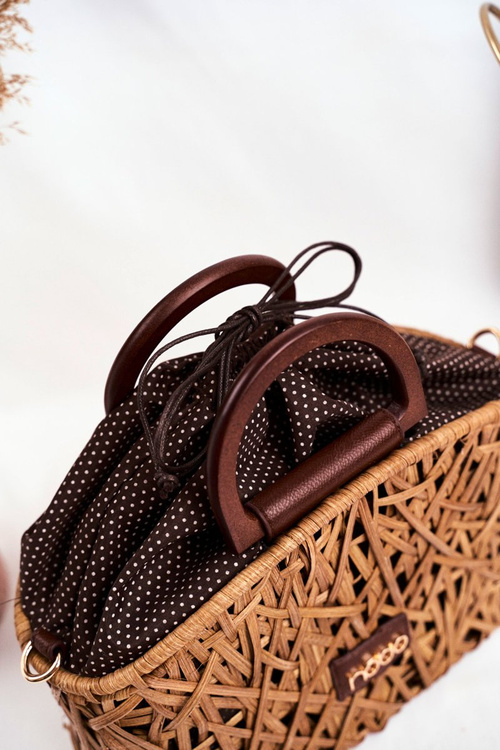 Women's Bag Wicker Basket Nobo NBAG-XI0370-C015