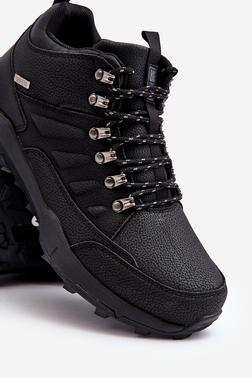 Men's Padded Sneakers Black Big Star MM174156