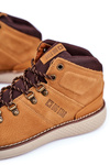 Męskie Trzewiki Skórzane Trekkingi Big Star Camel GG174491