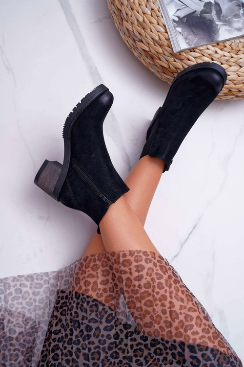 Women's Heeled Boots Sergio Leone Black BR BT702