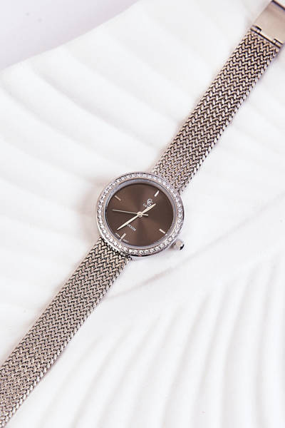 Women's Watch GG Luxe Silver With Silver Dial