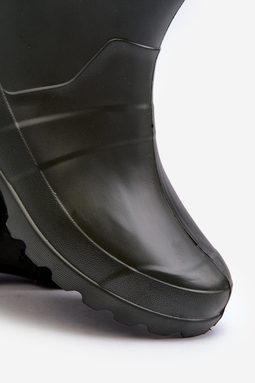 Men's Waterproof Wellington Boots GARDEN 753 LEMIGO Dark Green