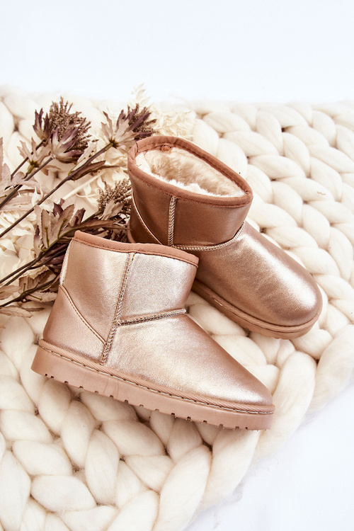 Children's Insulated Snow Boots Champagne Scooby