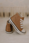 Children's High Sneakers Rose Gold Catrina