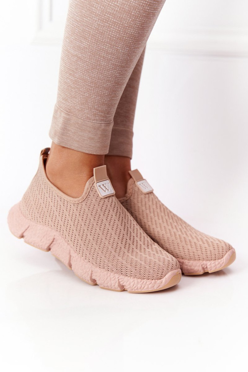Women's Slip-on Sneakers Beige Marathon