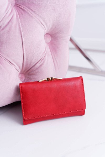 Women's Wallet Classic Small Red with Bigiel
