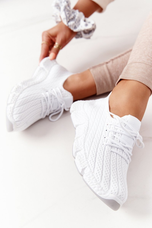 Women's Sport Shoes Sneakers White Training