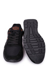 Męskie Sportowe Buty Sneakersy Czarne Fabian