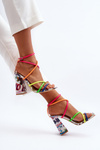 Fashionable High Heel Sandals Multicolour Josette